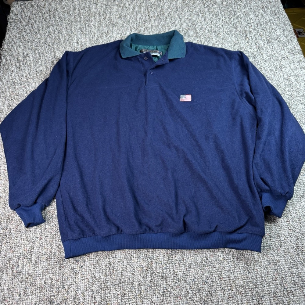 Vintage Sun Mountain Sweater Mens XL Golf Fleece Sports Pullover Made In USA